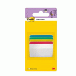 MARQUE-PAGES RIGIDE LARGE CLASSIQUE POST-IT - DISTRIBUTEUR DE 24 FEUILLES