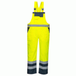 PORTWEST S488 COTTE CONTRAST NON-DOUBLÉE JAUNE/MARINE - TAILLE 4XL