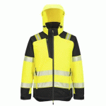 PORTWEST T160 PARKA HV PW3 JAUNE/NOIR - TAILLE M