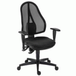 SIÈGE DE BUREAU AVEC ACCOUDOIRS RÉGLABLES 3D CONTACT PERMANENT OPEN POINT