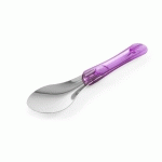 SPATULE À GLACE AVEC MANCHE EN TRITAN POURPRE