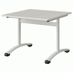 TABLE MALIBU 80X80 T4 DL STRA ABS BLC SEL W911/BLC 9016