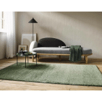 ESPRIT - TAPIS UNI À COURTES MÈCHES DESIGN CALIFORNIA VERT 80X150 - VERT