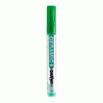 LOT DE 6 - DARWI MARQUEUR PEINTURE SUR CÉRAMIQUE À FROID POINTE CONIQUE FINE 2MM - VERT BOUTEILLE
