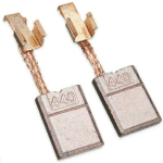 AOUGO - PAIRE DE BALAIS DE CHARBON MOTEUR POUR PERCEUSES SANS FIL MAKITA CB440, 194427-5, CB-436, PILOTES, VISSEUSES (3 X 10 X 13,4 MM)