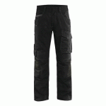 PANTALON DE TRAVAIL SERVICES STRETCH NOIR/GRIS FONCÉ TAILLE 44C - BLAKLADER