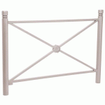 BARRIÈRE PROVINCE ROSACE 1.57 M CITY - ZINC GRIS 7044 - PROCITY