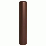 BORNE ANTI-BÉLIER Ø 22 CM - ZINC MARRON 8017 - PROCITY
