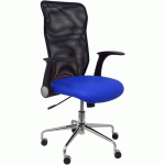 CHAISE MINAYA SIMILICUIR - BLEU - PIQUERAS Y CRESPO