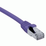 CORDON RJ45 CATÉGORIE 6A F/UTP LSOH SNAGLESS VIOLET - 10 M