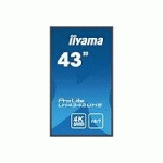 IIYAMA PROLITE LH4342UHS-B3 43 CLASSE (42.5 VISUALISABLE) ÉCRAN LCD RÉTRO-ÉCLAIRÉ PAR LED - 4K