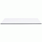 PLATEAUX TABLE 80 X 80 CM STRATIFIÉ ÉPAISSEUR 12 MM - BLANC - S-CAB