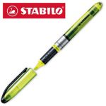 STABILO NAVIGATOR SURLIGNEUR BISEAUTÉE POINTE 1 - 4 MM JAUNE (PRIX À L'UNITÉ)