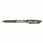 LOT DE 2 - STYLO ROLLER PILOT FRIXION BALL EFFAÇABLE À CAPUCHON POINTE 0,7 MM - ÉCRITURE FINE MARRON