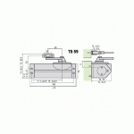 FERME-PORTE FORCE 4 AVEC BRAS STANDARD TS 59 FINITION ARGENT - DORMA - 32410100