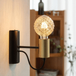 LUCANDE AMPOULE LED E27 3,8W G95, 2700K, STRUCTURE, AMBRE