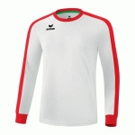 MAILLOT DE FOOT MANCHES LONGUES - ERIMA - RETRO STAR BLANC/ROUGE