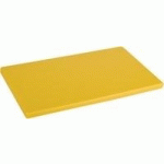 MATFER - PLANCHE À DÉCOUPER LDPE POLYÉTHYLÈNE JAUNE POUR VIANDE CUITE - 130069