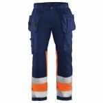 PANTALON ARTISAN HAUTE-VISIBILITÉ STRETCH TAILLE 48C - BLAKLADER