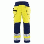 PANTALON HAUTE-VISIBILITÉ FEMME TAILLE 42C - BLAKLADER