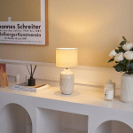 PAULEEN CHARMING SPARKLE LAMPE CRÈME/TERRAZZO