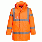 PORTWEST S599 VESTE DE PLUIE HI-VIS EXTREME (3L) ORANGE - TAILLE XXL