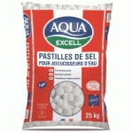 PASTILLES DE SEL AQUA CLASSIC POUR ADOUCISSEUR SAC DE 25KG - LES SALINS DU MIDI - 116656
