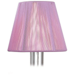 INSPIRED LIGHTING - INSPIRED MANTRA - SILK STRING - ABAT-JOUR CLIP ON STRING LILAS PINK 80, 130MM X 110MM