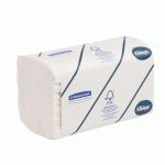PAPIER ESSUIE-MAINS PLIAGE ENCHEVÊTRÉ KLEENEX AIRFLEX ULTRA 6778 - CARTON DE 1860