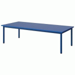 TABLE MALIBU 180X80 T1 4P STRA ABS BLEU U525/BLEU 5005