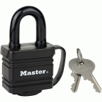 CADENAS À CLÉS EN ACIER LAMINÉ Nº7804 - MASTER LOCK