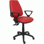 CHAISE ELCHE S BRAS SIMILICUIR - ROUGE - PIQUERAS Y CRESPO