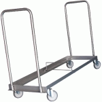 CHARIOT PORTE-CHAISES - CHARGE MAXI 150 KG