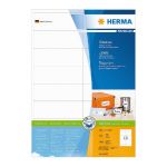 HERMA ETIQUETTE BLANCHE PREMIUM - HERMA - 105 X 37 MM - POCHETTE DE 3200 ÉTIQUETTES