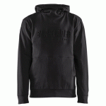 SWEAT À CAPUCHE IMPRIMÉ 3D NOIR TL - BLÅKLÄDER - 353011589900L