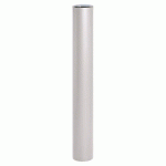 BORNE ANTI-BÉLIER Ø 16 CM COUVERCLE INOX ZINC GRIS 7044 - PROCITY