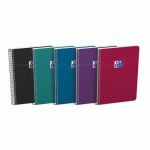 CAHIER SMART SPIRALE 155X215 160P Q5/5 ASSORTI INTENSE