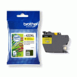 CARTOUCHE BROTHER LC422XL HAUTE CAPACITÉ JAUNE POUR IMPRIMANTE JET D