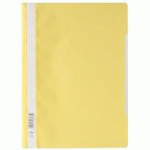 LOT DE 48 - CHEMISE À LAMELLE, A4, EN FILM PP, JAUNE