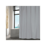 RIDEAU DOUCHE POLYESTER 180X200CM GRIS CLAIR - MSV