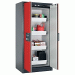 ARMOIRE SÉCURITÉ Q-CLASSIC-90 Q90.195.090 GRIS/ROUGE