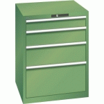 ARMOIRE VERT 717X725X850 AVEC 4 TIR. 75KG _ 79.382.030 - LISTA