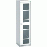 BOTT 1 ARMOIRE VERSO PORTES TRANSPARENTES AVEC 4 TABLETTES 525X550X2000_BOTT