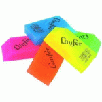 LOT DE 22 - GOMME EN PLASTIQUE TRANSLUCIDE, ASSORTI