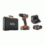 PERCEUSE VISSEUSE 18V BRUSHLESS + 2 BATTERIES 2AH - BS18SBL2-202C AEG POWERTOOLS
