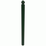 POTELET BOOPI TÊTE BOULE MÉTAL HTR 1 M Ø 76 MM - MOUSSE 6005 - BUTON DESIGN