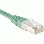 CORDON RJ45 BUDGET CATÉGORIE 6 F/UTP VERT - 20 M