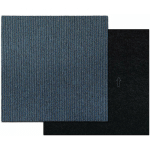 DALLES DE MOQUETTE ANTISTATIQUES ET ABSORBANT LES SONS BOHEMIA BLEU 50 X 50 CM - BLEU