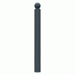 POTELET OPUS TÊTE BOULE Ø 90 MM -ANTHRACITE 7016 - ROSSIGNOL PRO