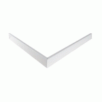 TABLIER D'ANGLE POUR RECEVEUR 80 X 110 CM - RECTANGULAIRE - L22SM3R1811T LEDA